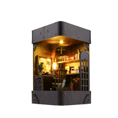 Detective Agency DIY Dollhouse Book Nook Kit-Book Nook World