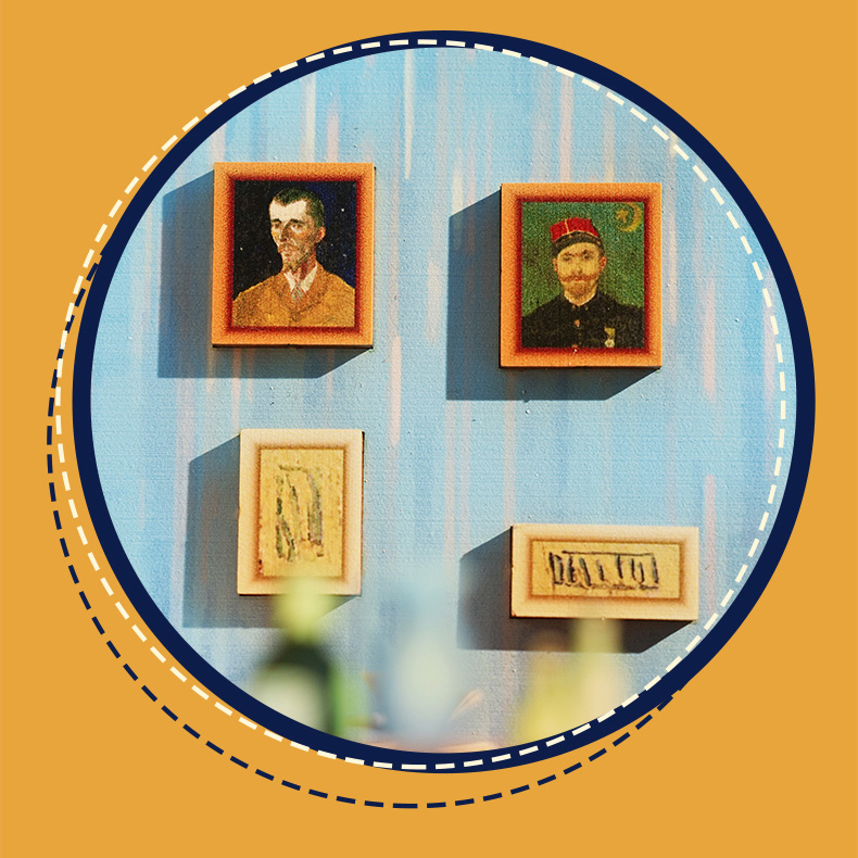 Van Gogh's Dream DIY Dynamic Music & Dynamic Scene Dollhouse-Book Nook World