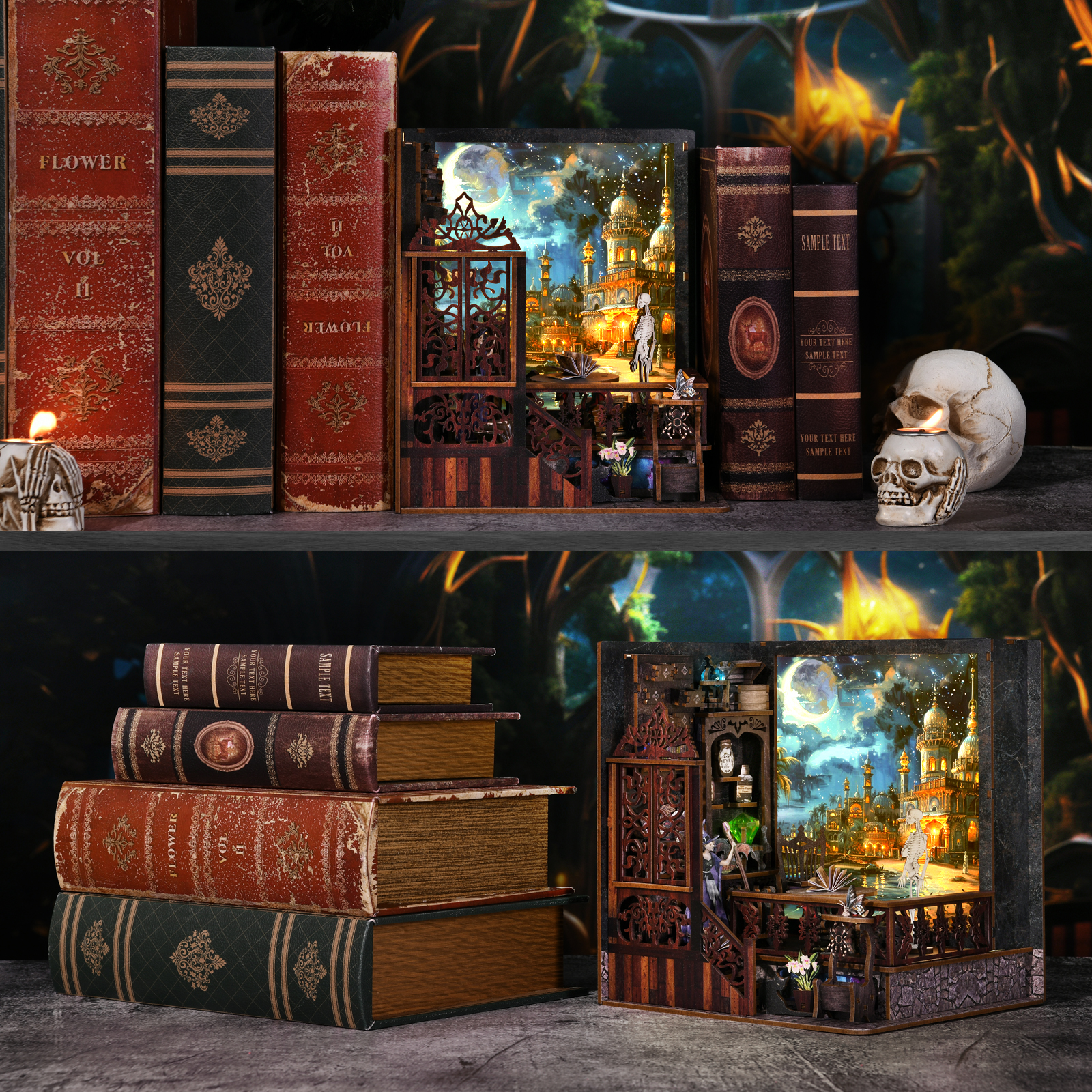 Mystic Chamber DIY Book Nook Kit-Book Nook World