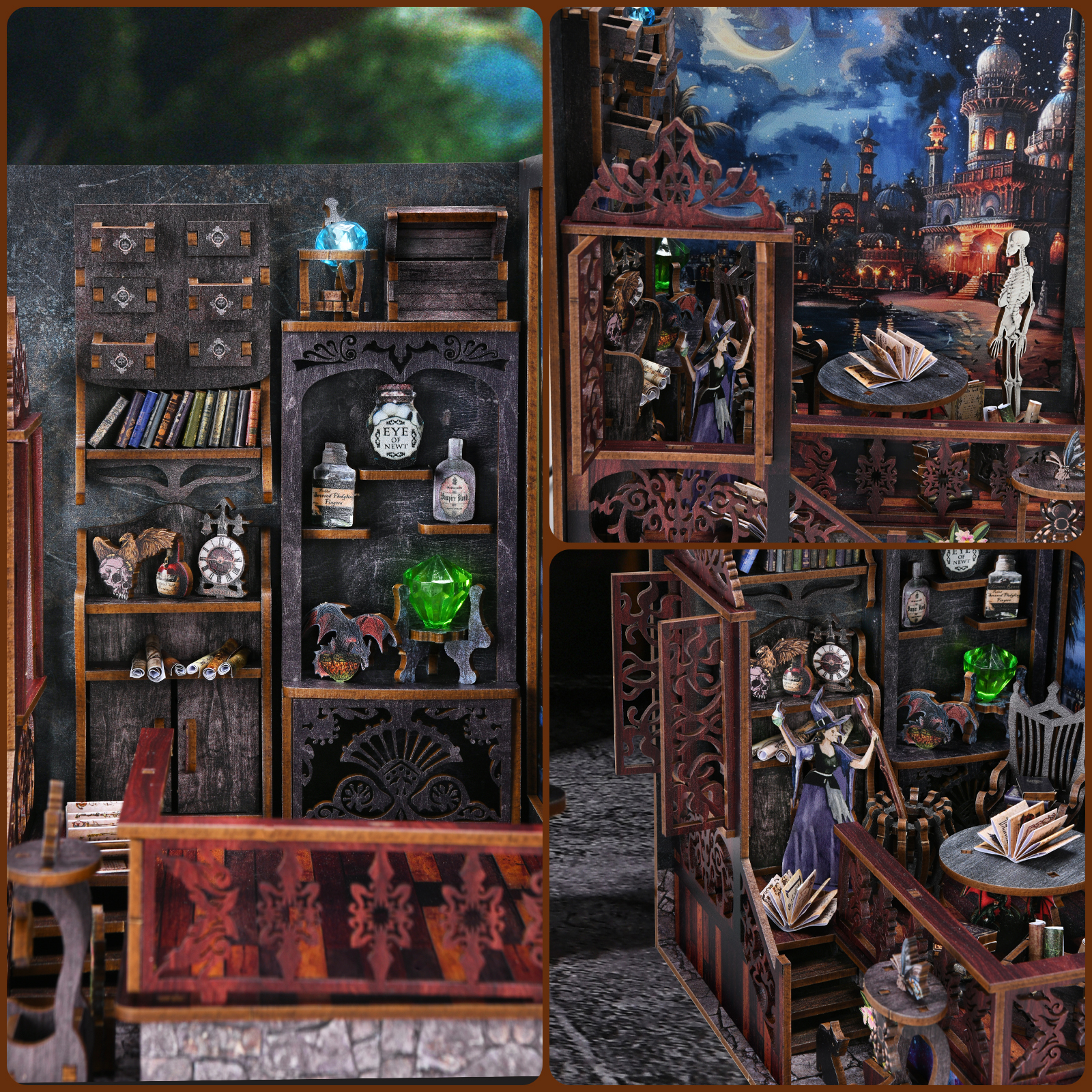 Mystic Chamber DIY Book Nook Kit-Book Nook World