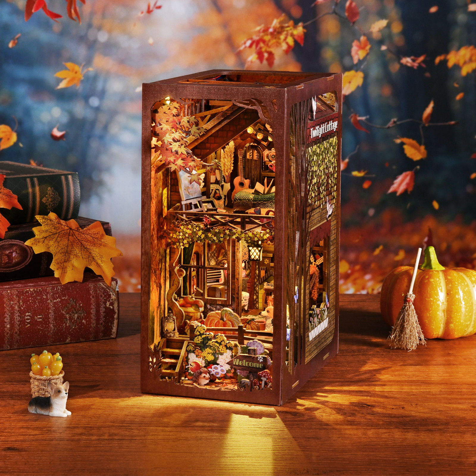 Twilight Cottage DIY Book Nook Kit -Book Nook World