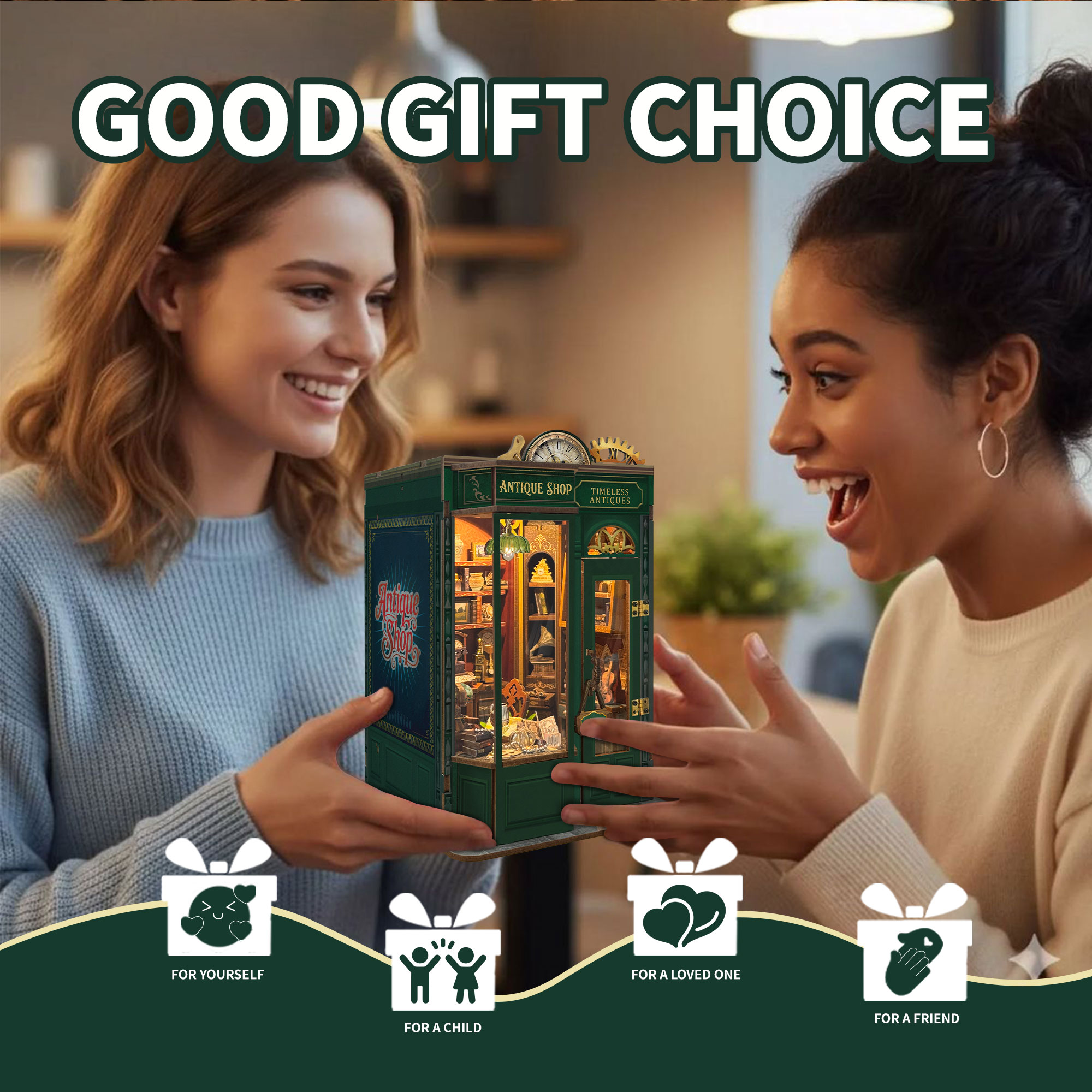 Timeless Antiques DIY Book Nook Kit