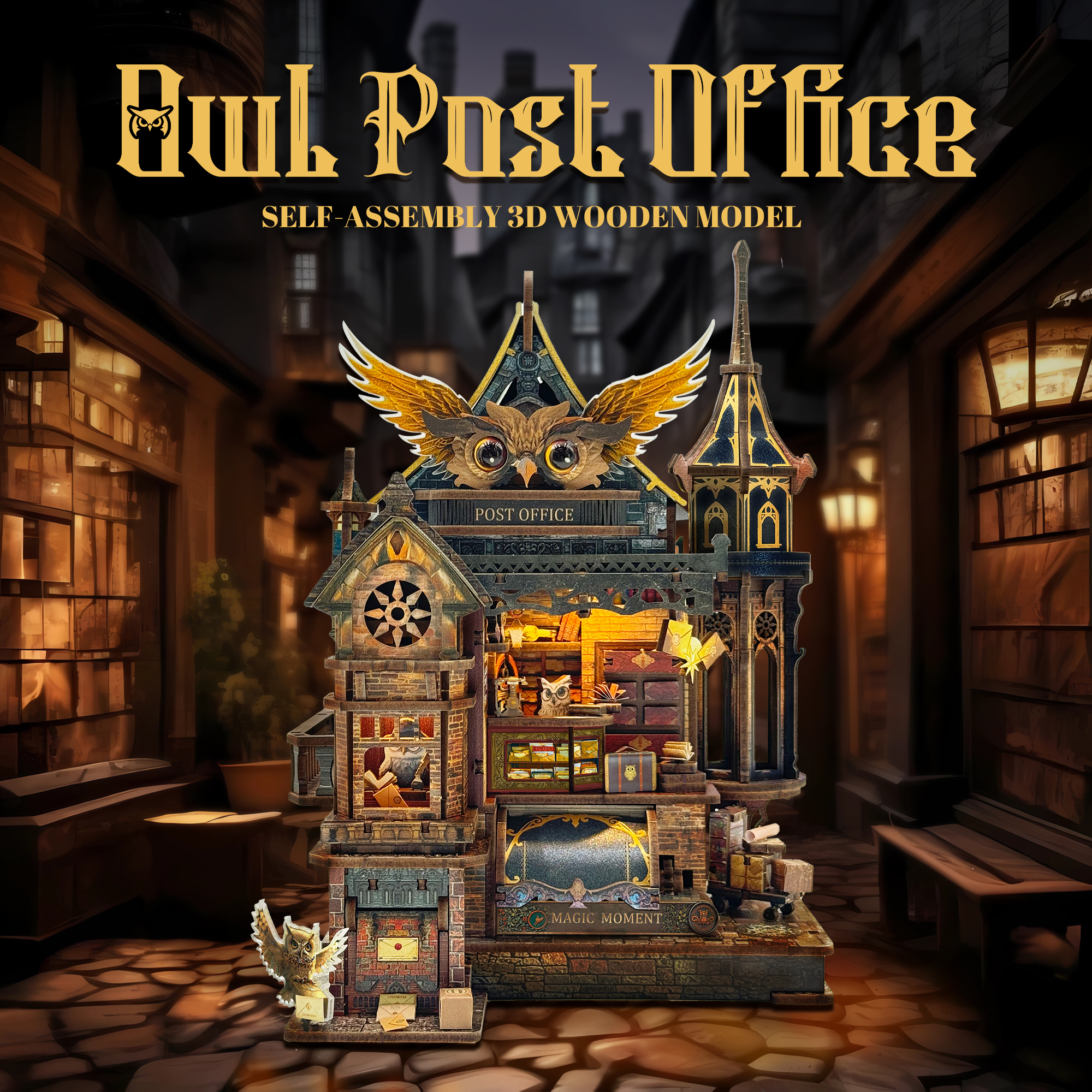 Clock Building Kit Cuckoo Clock House Kit - DIY Cuckoo Clock Building Kit – Book Nook World