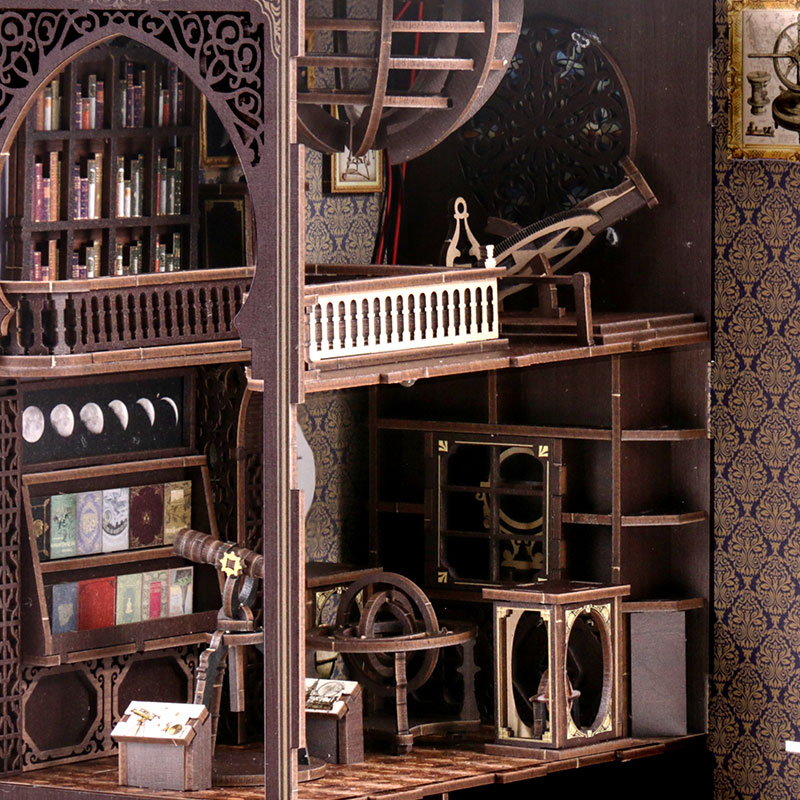 Astronomy Museum DIY Book Nook Kit-Book Nook World