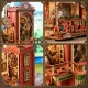 Joey’s Time Post Office DIY Steampunk Miniature House Kit