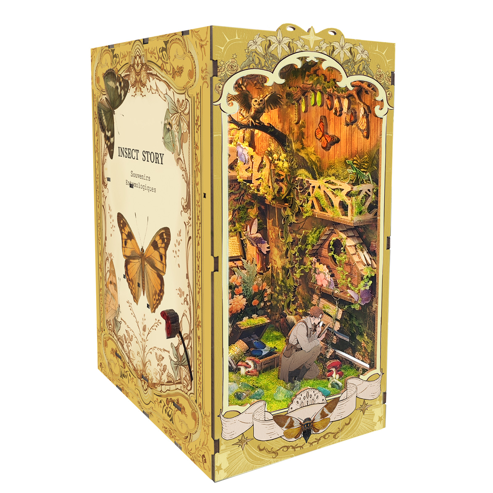 Insect Story DIY Book Nook Kit-Book Nook World