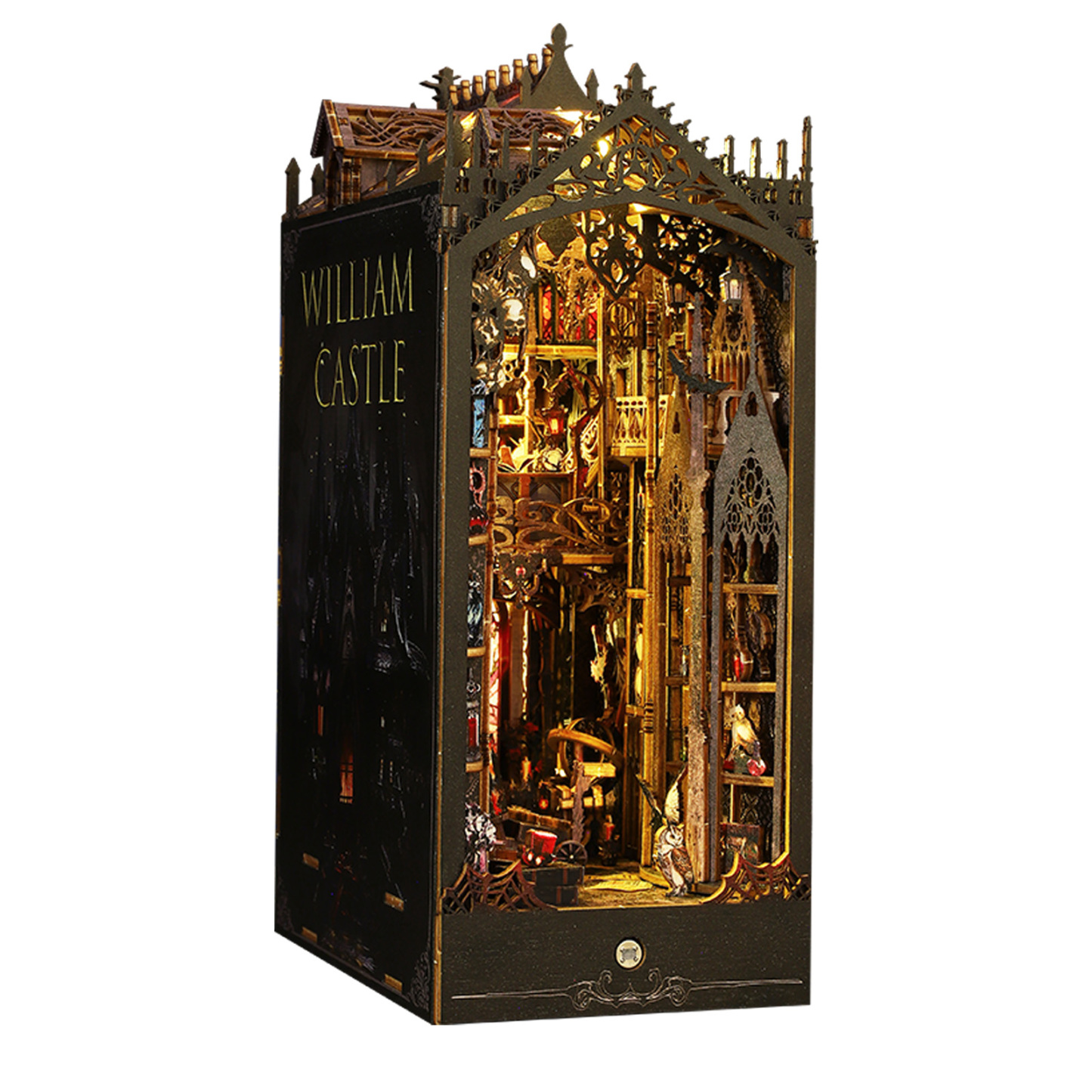 William Castle DIY Book Nook Kit-Book Nook World