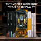 Kit de coin lecture DIY d'atelier automobile - Coin lecture du monde