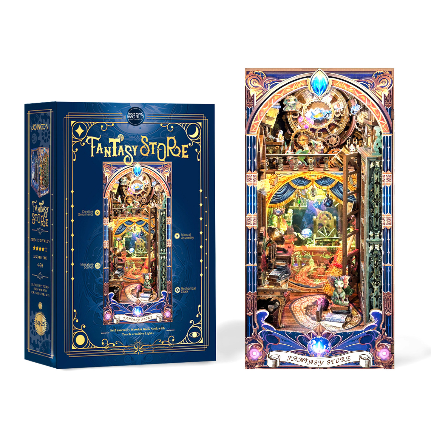 Fantasy Store DIY Book Nook Kit(Dust cover included)-Book Nook World
