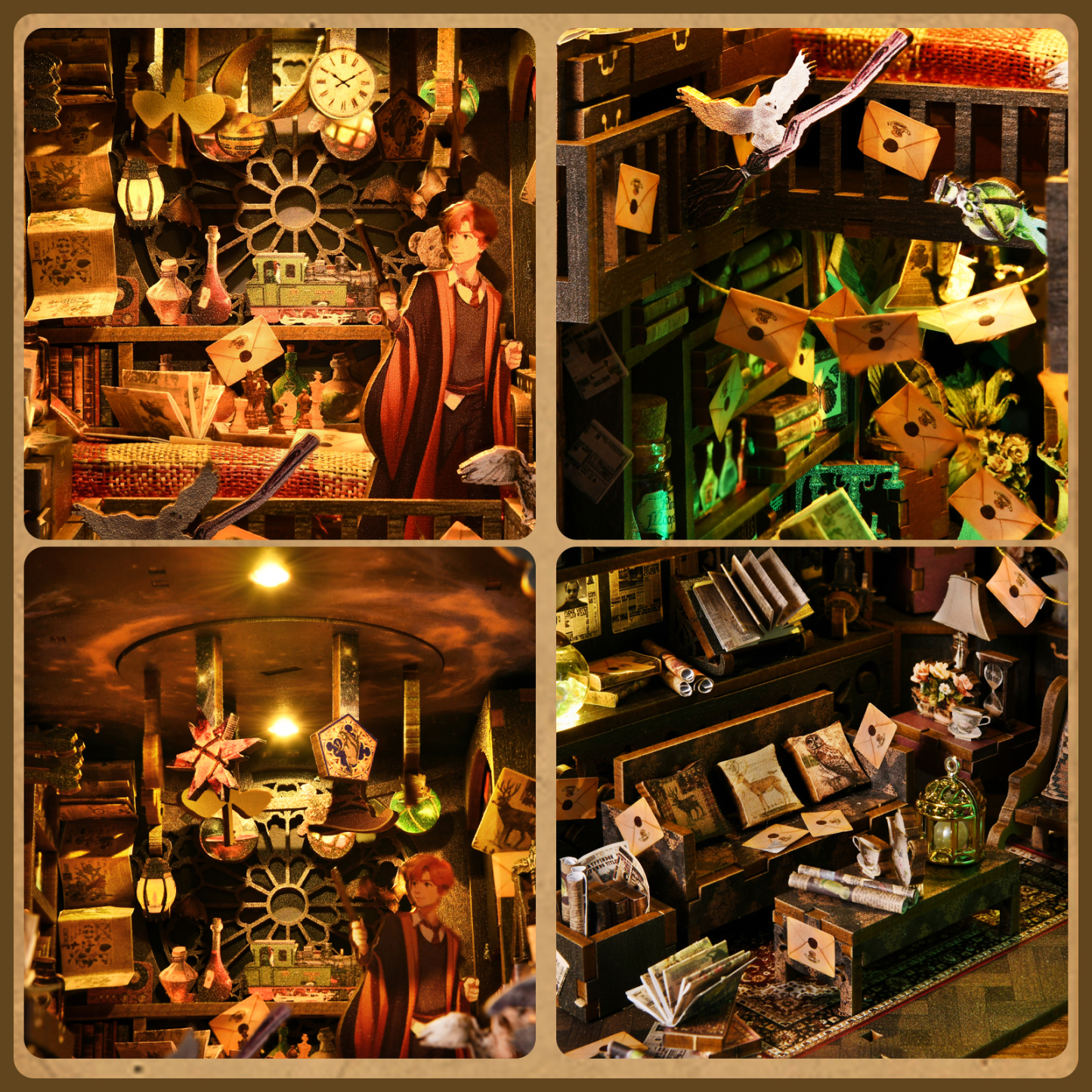 The House of Magic DIY Book Nook Kit-Book Nook World