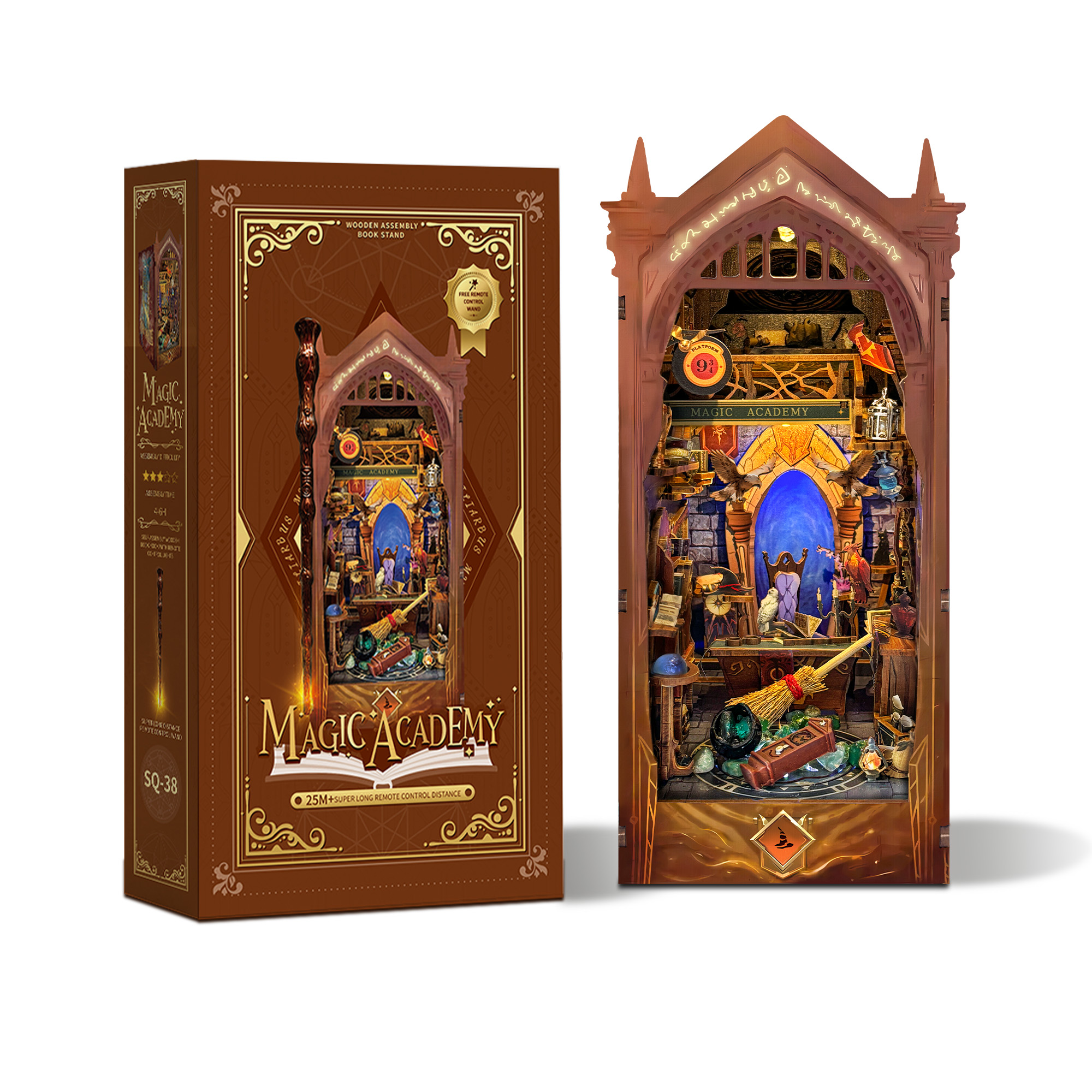 Magic Academy DIY Book Nook Kit-Book Nook World