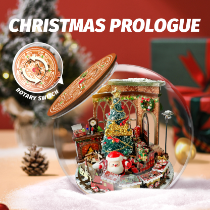 Christmas Prologue DIY Miniature Dollhouse Kit-Book Nook World