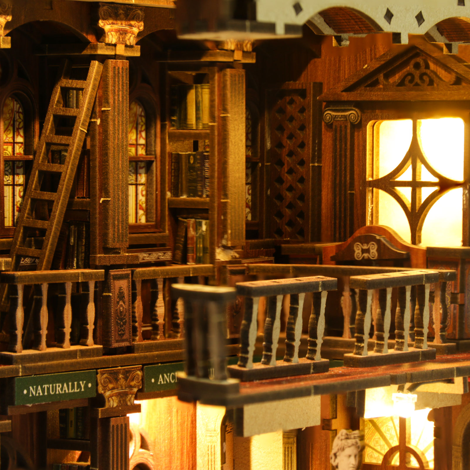 The Philosophical Library DIY Book Nook Kit-Book Nook World