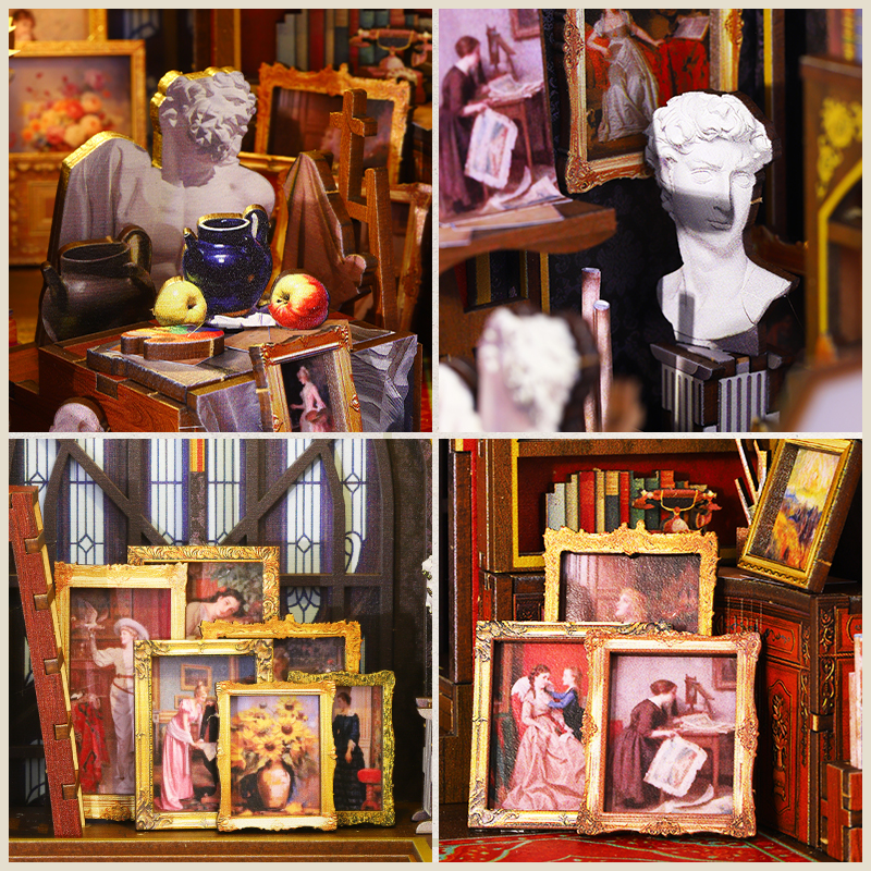 Wonder Studio DIY Book Nook Kit-Book Nook World