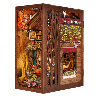 Twilight Cottage DIY Book Nook Kit -Book Nook World