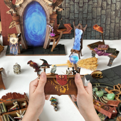 Magic Academy DIY Book Nook Kit-Book Nook World