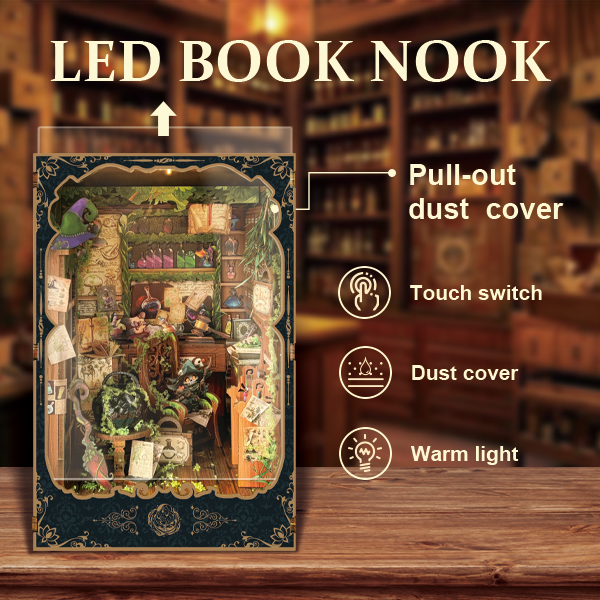 Alchemy Diary DIY Book Nook Kit-Book Nook World