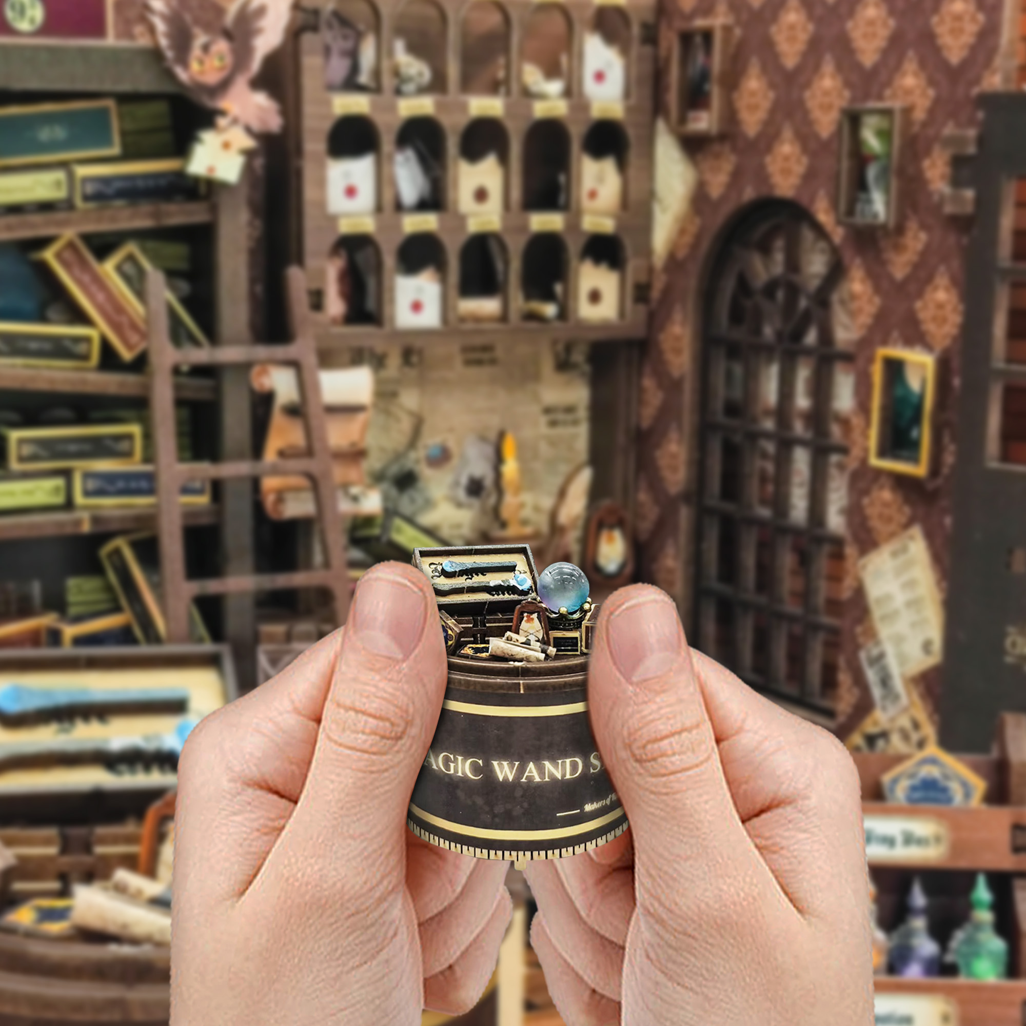 Magic Wand Store DIY Book Nook Kit-Book Nook World