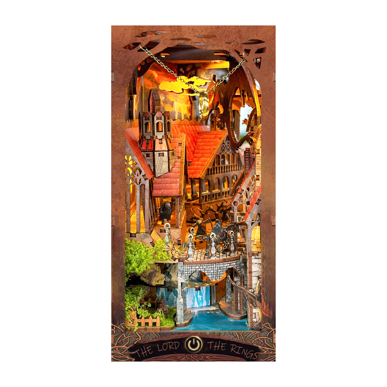 L.O.T.R | Spirit Valley of the Magic Ring DIY Book Nook Kit