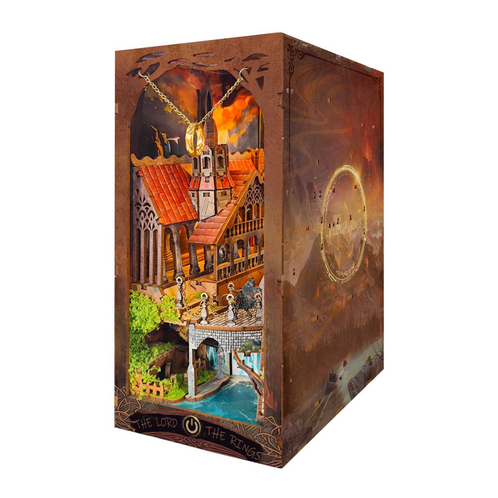 L.O.T.R | Spirit Valley of the Magic Ring DIY Book Nook Kit