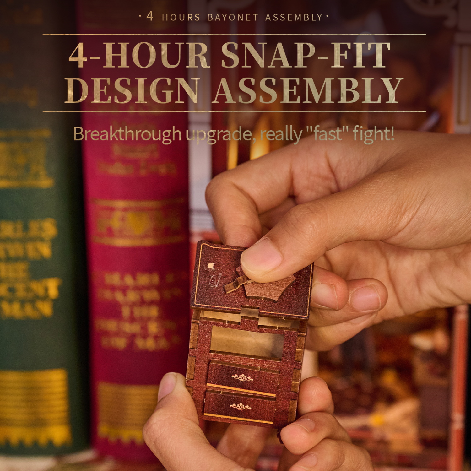 Detective Series - The Museum Mystery DIY Book Nook Kit-Book Nook World