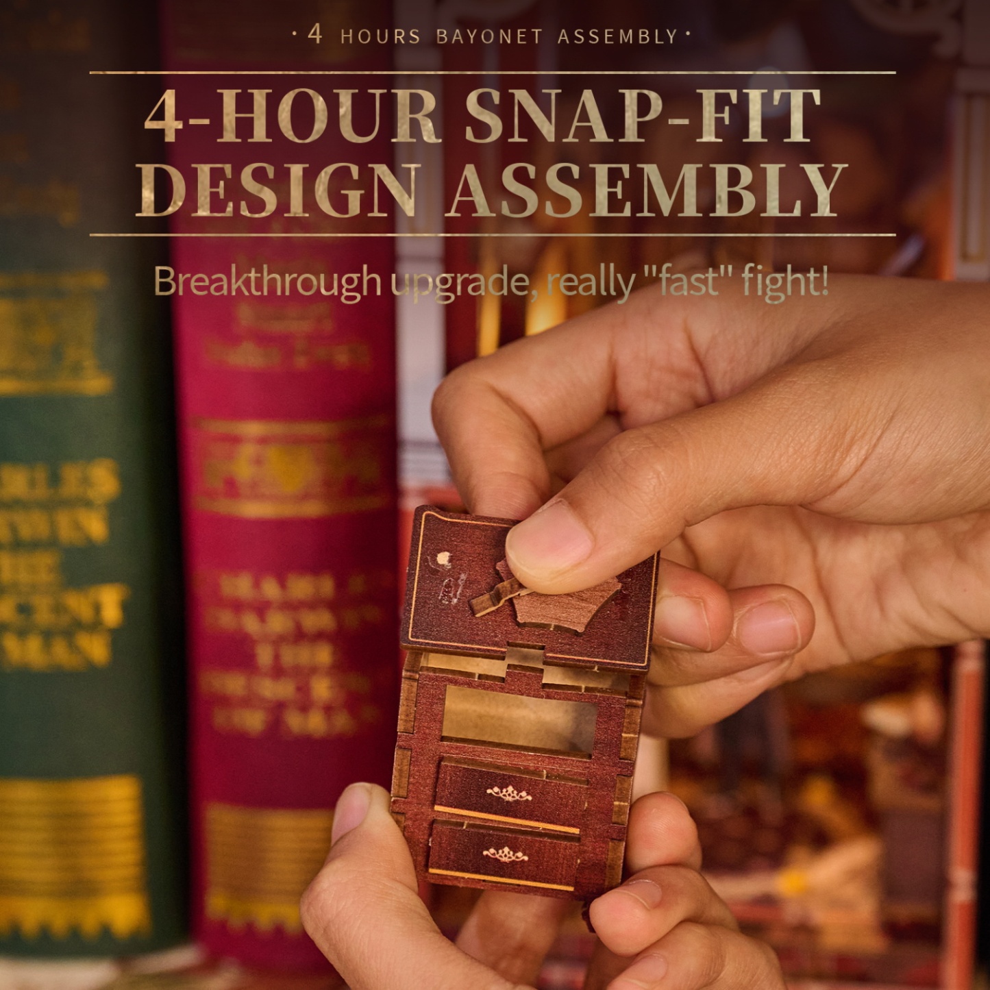 Detective Series - The Museum Mystery DIY Book Nook Kit-Book Nook World