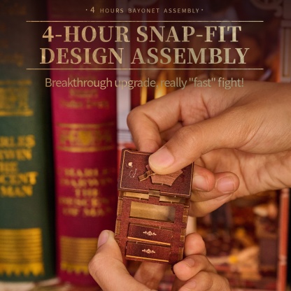 Detective Series - The Museum Mystery DIY Book Nook Kit-Book Nook World