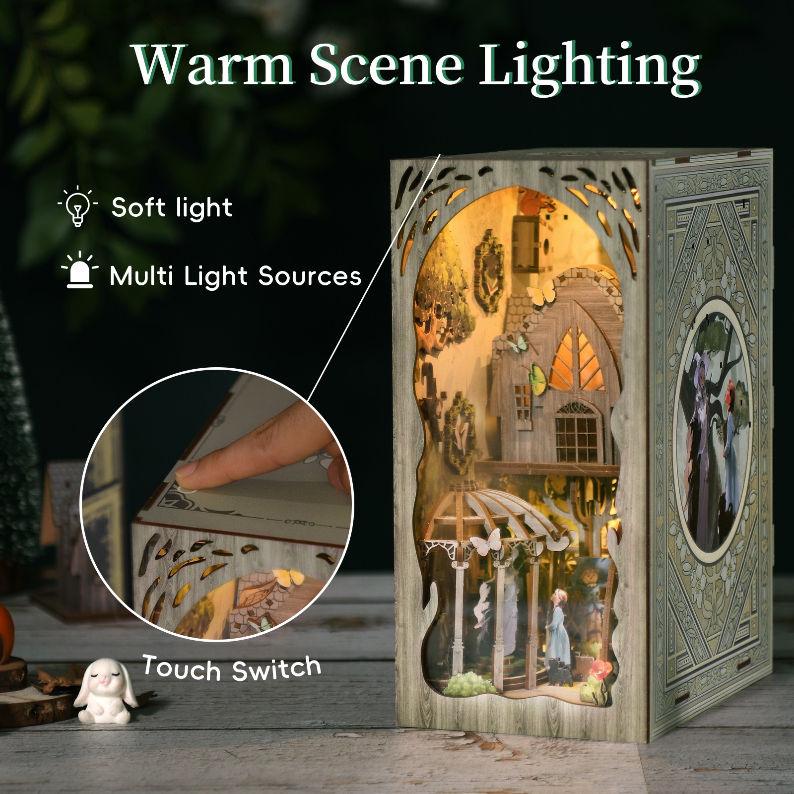 Dorothy's Journey DIY Book Nook Kit-Book Nook World