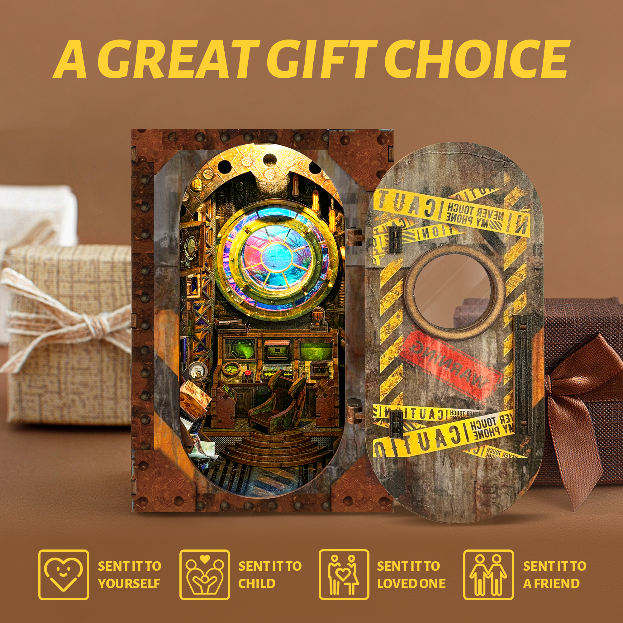 10000 Leagues in the Deep Sea DIY Book Nook Kit-Book Nook World