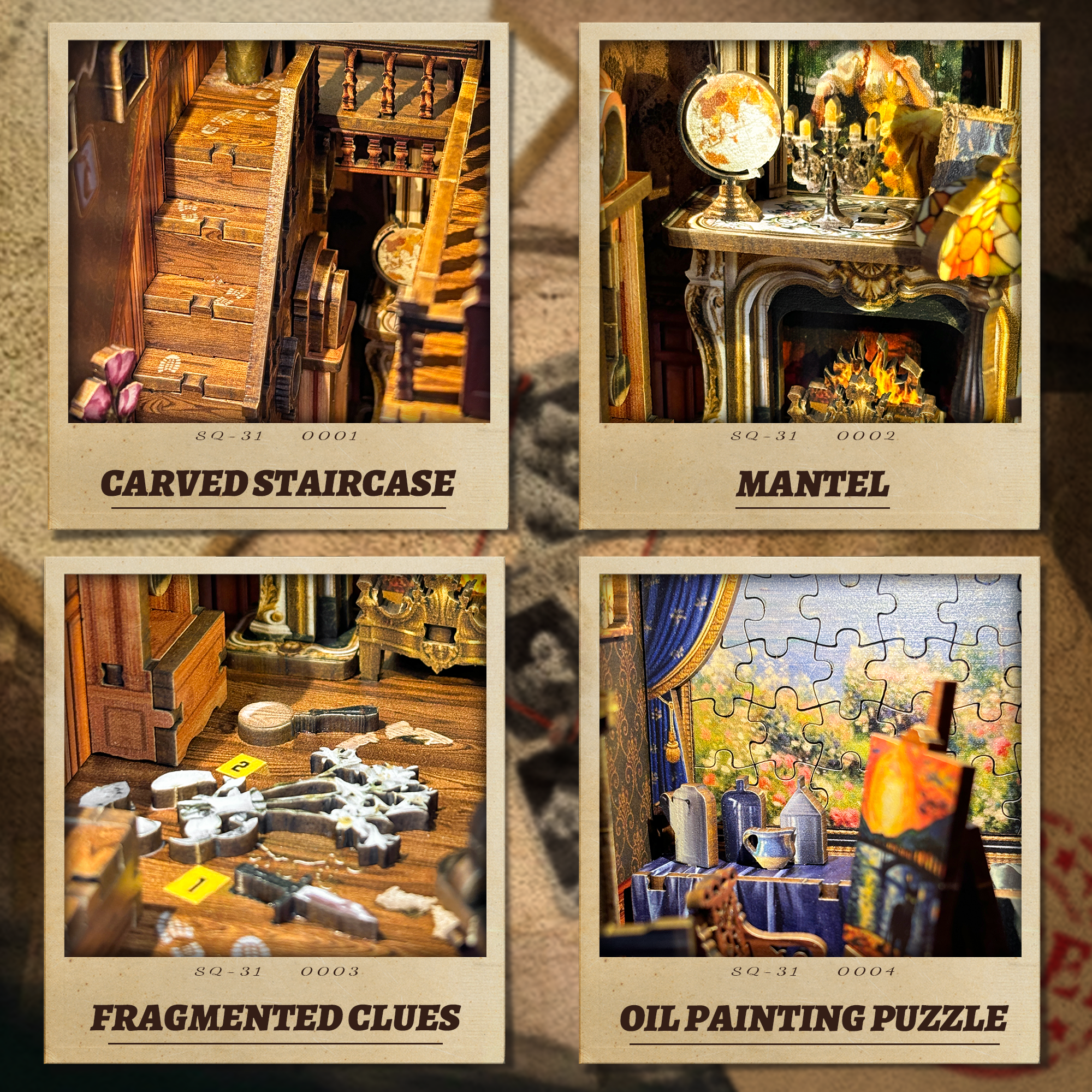 Key Tracking DIY Book Nook Kit-Book Nook World