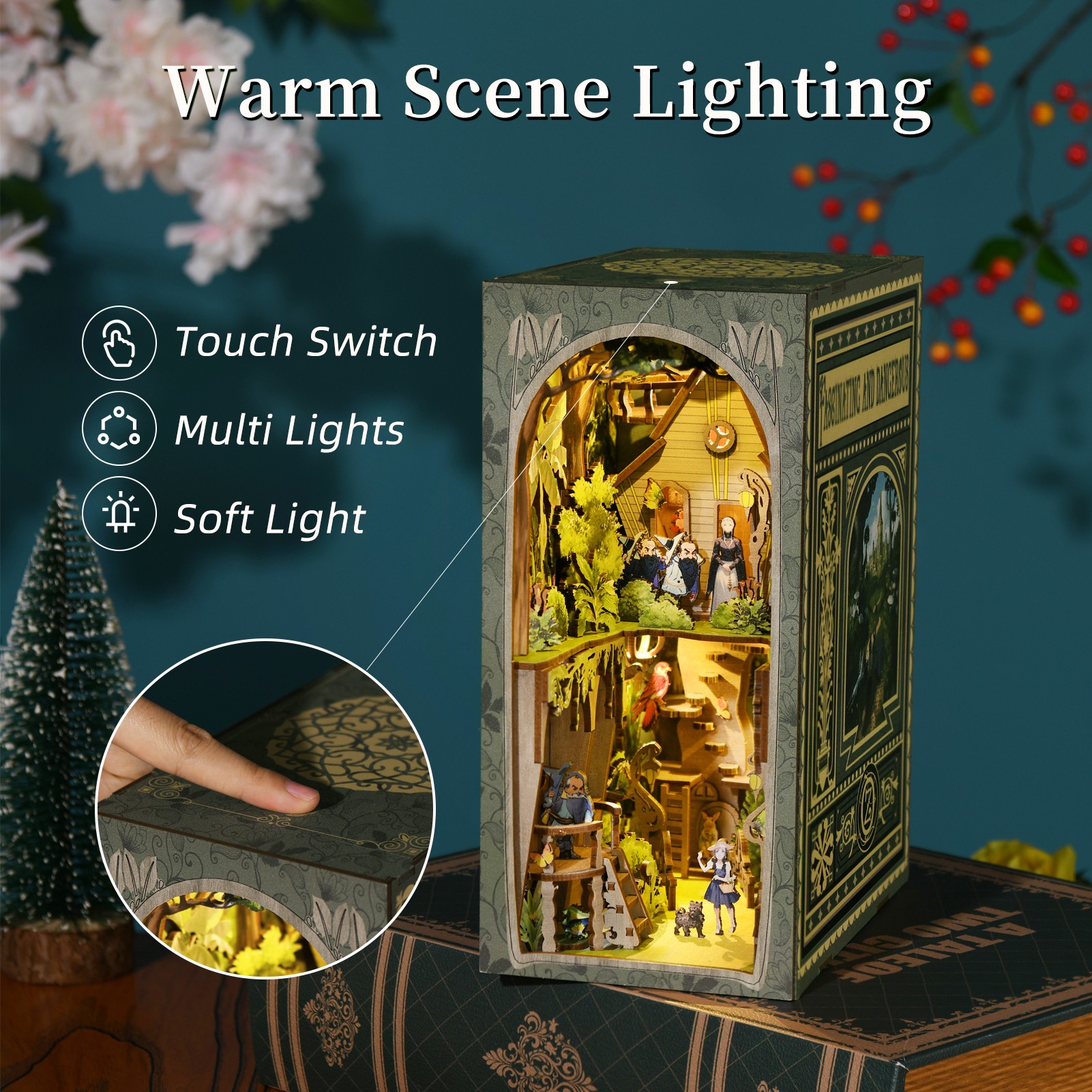 The Wizard of Oz DIY Book Nook Kit-Book Nook World