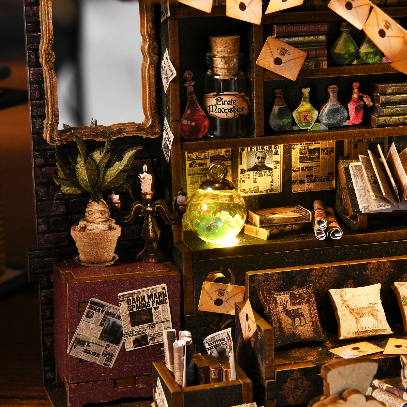 The House of Magic DIY Book Nook Kit-Book Nook World