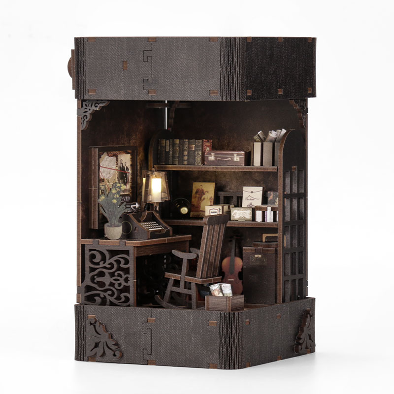 Detective Agency DIY Dollhouse Book Nook Kit-Book Nook World