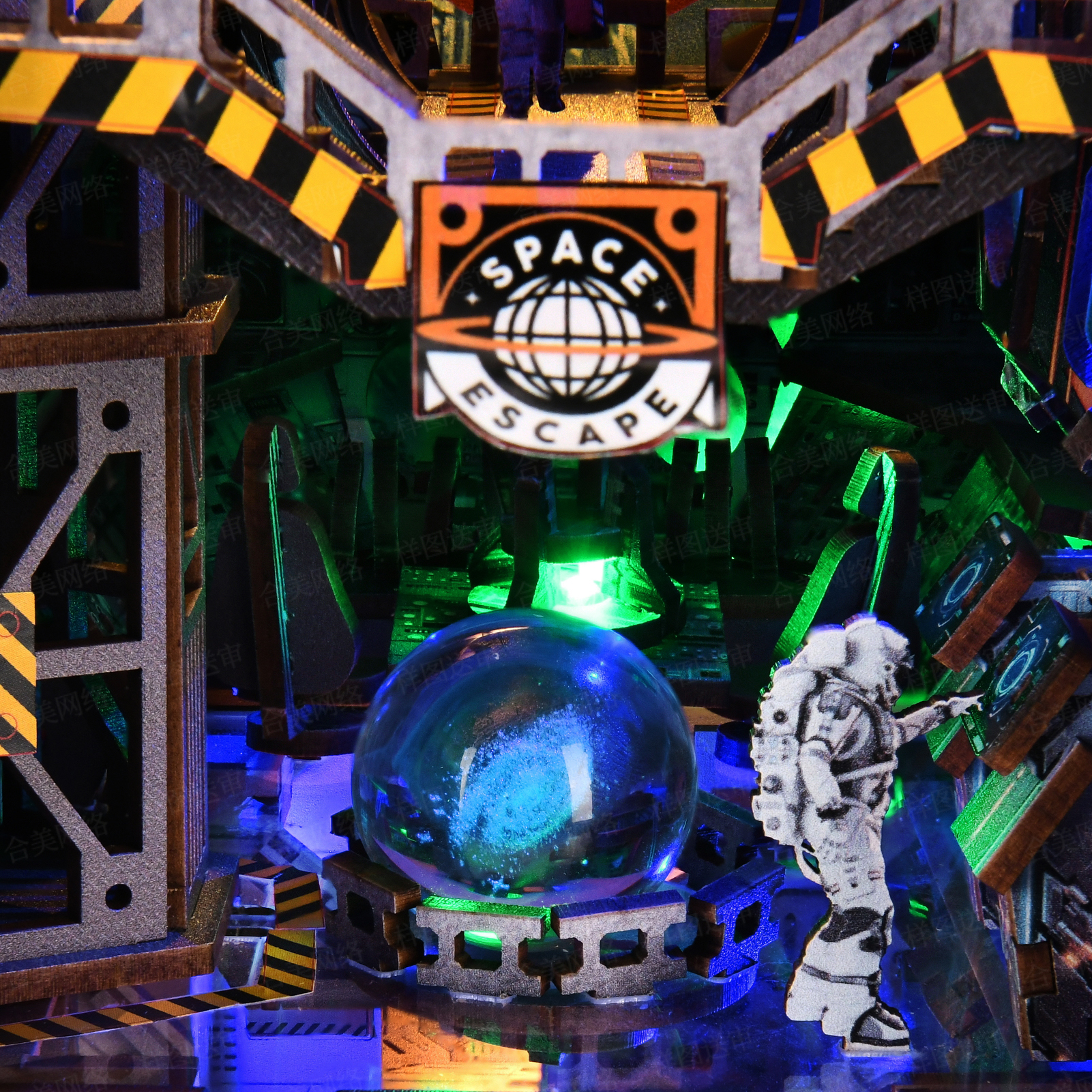 Interstellar Home: The Future Home of Mankind DIY Book Nook Kit-Book Nook World