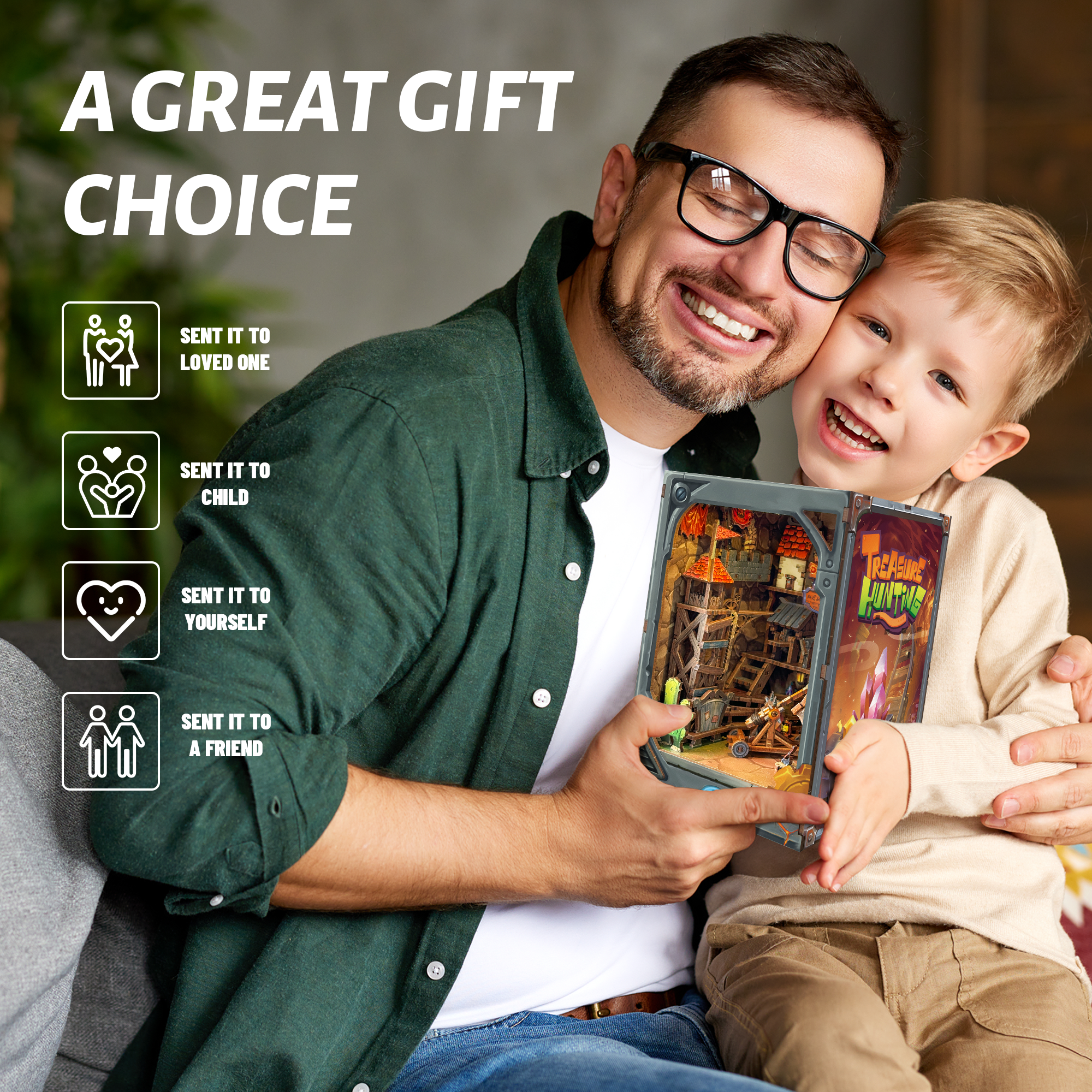 Mining Zone Fortress DIY Book Nook Kit-Book Nook World