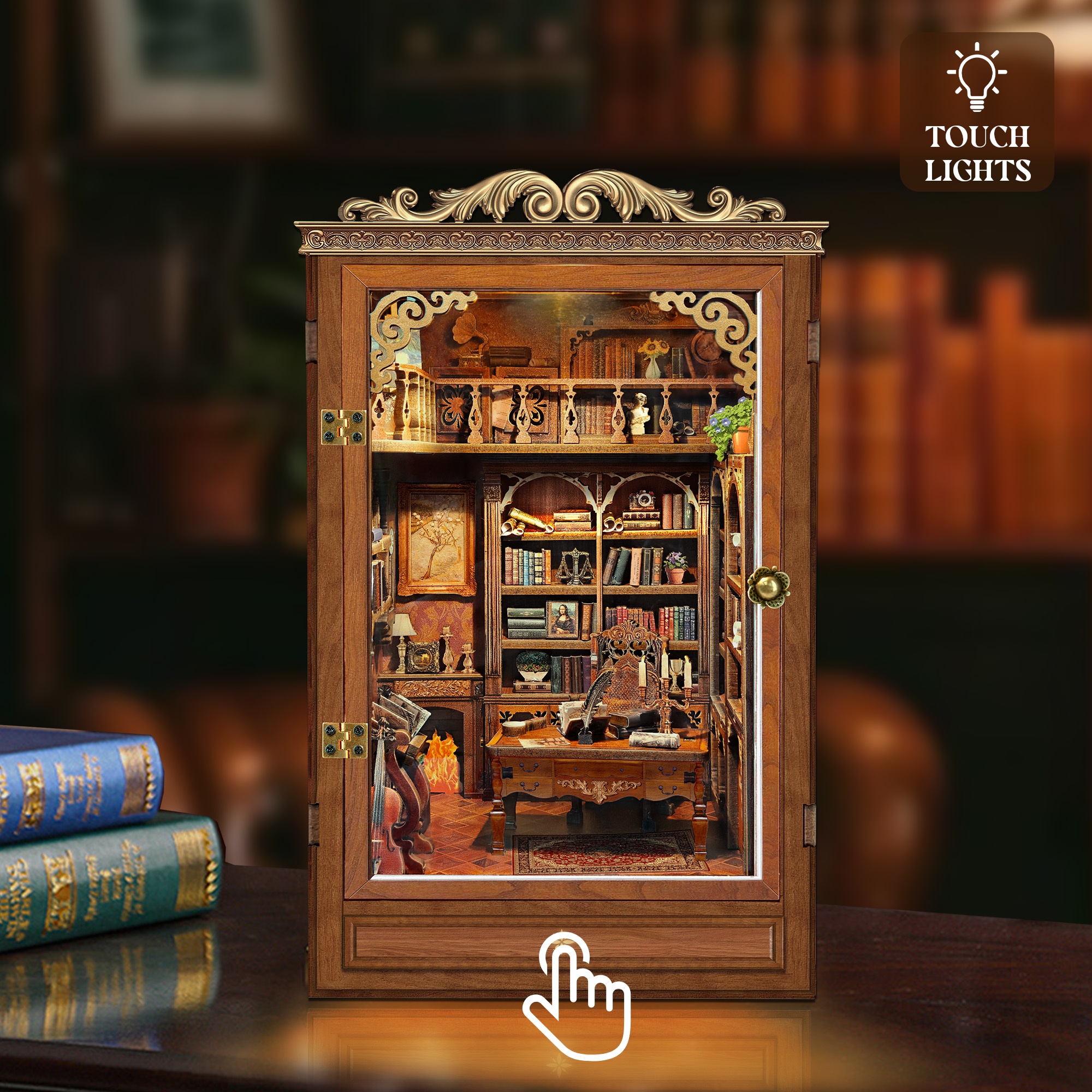 Time Book House DIY Book Nook Kit-Book Nook World