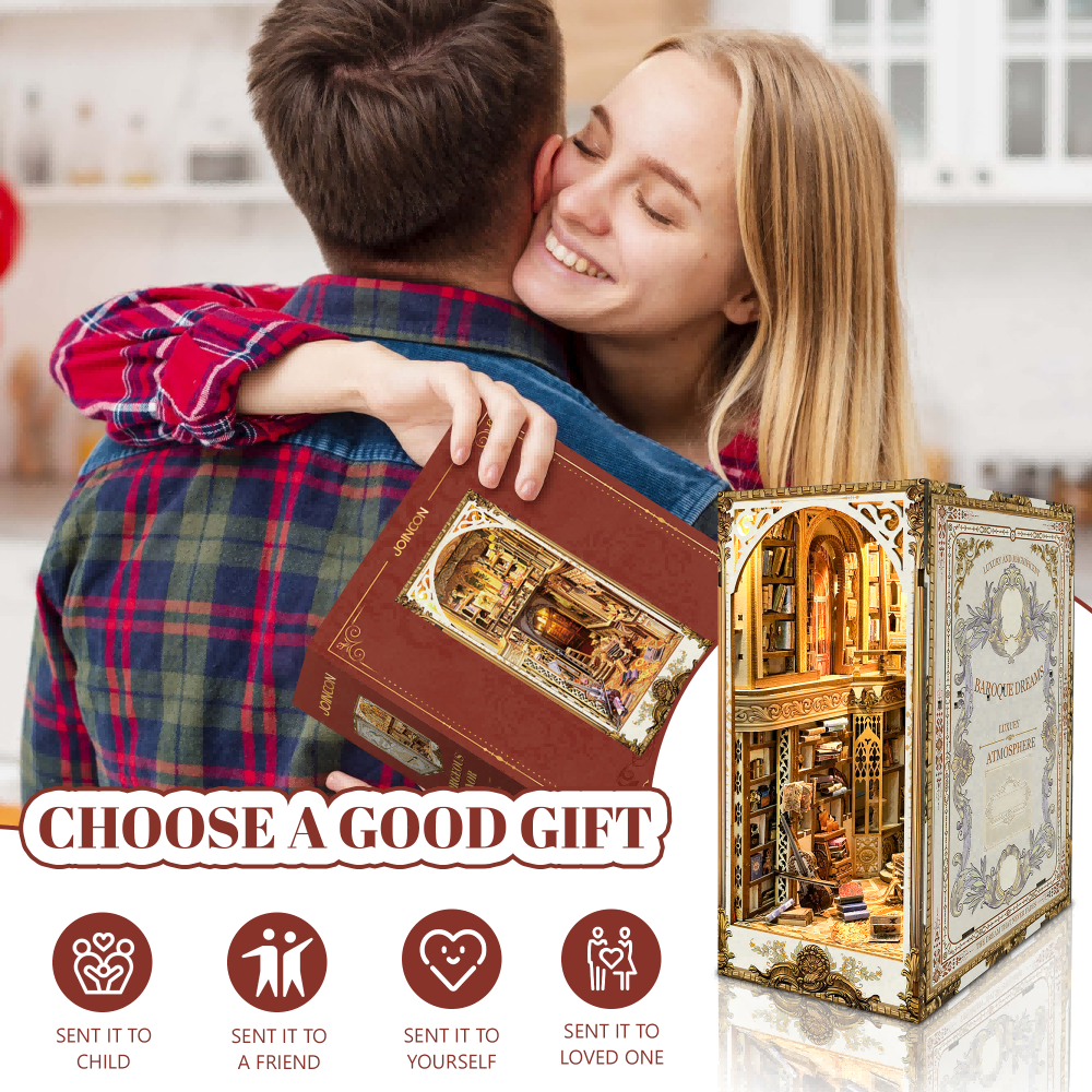 Gorgeous Manor DIY Book Nook Kit-Book Nook World