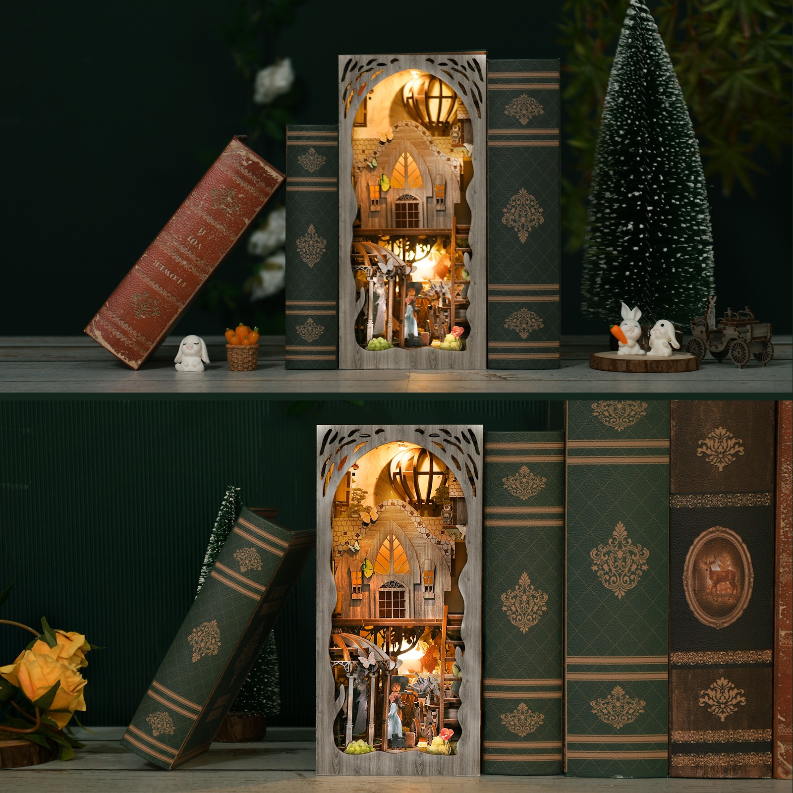 Dorothy's Journey DIY Book Nook Kit-Book Nook World