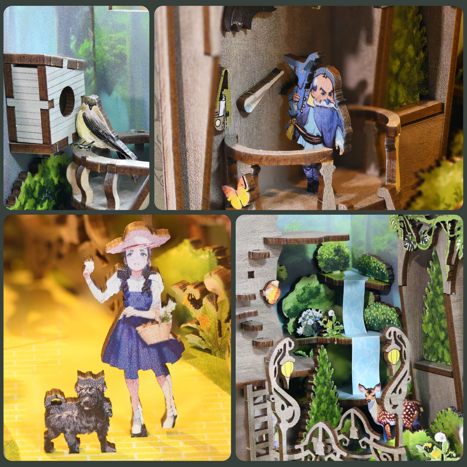 The Wizard of Oz DIY Book Nook Kit-Book Nook World