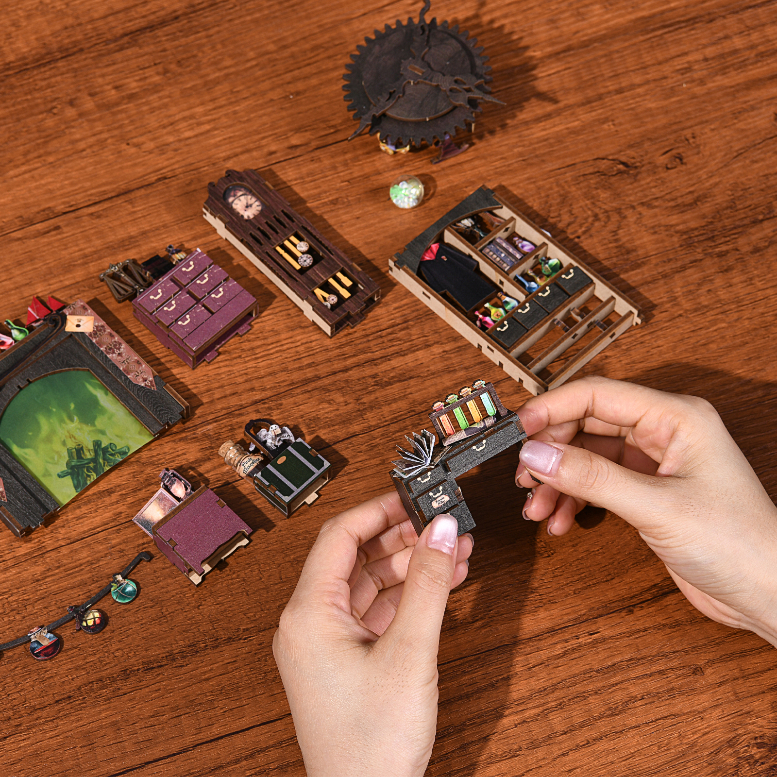 The House of Magic DIY Book Nook Kit-Book Nook World