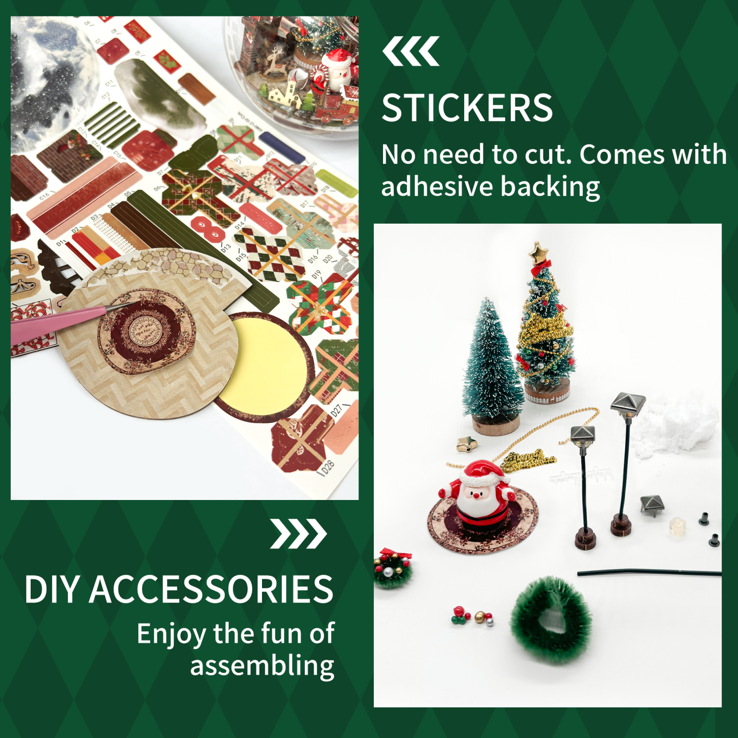 Christmas Prologue DIY Miniature Dollhouse Kit-Book Nook World