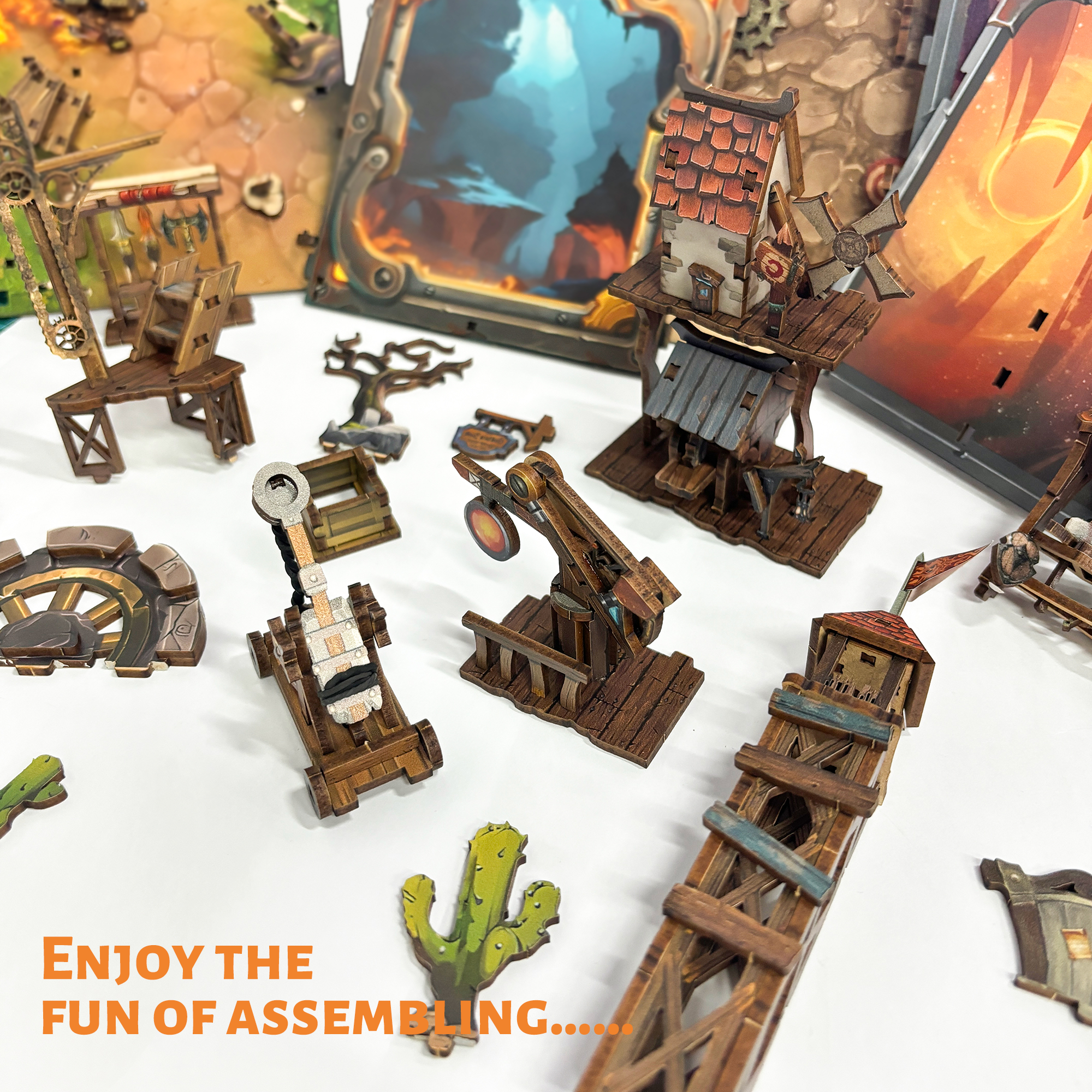 Mining Zone Fortress DIY Book Nook Kit-Book Nook World