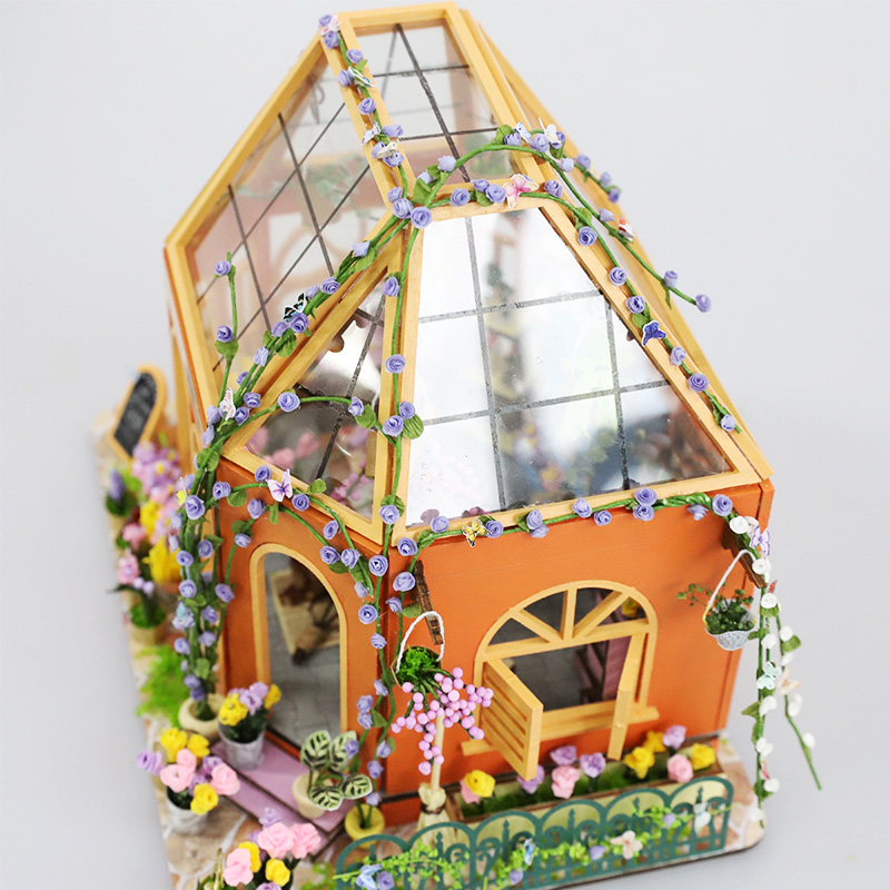 Flower Boutique DIY Miniature Kit-Book Nook World