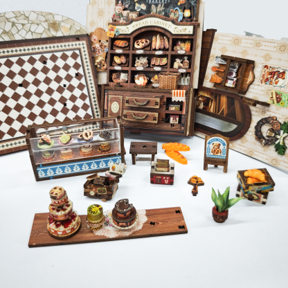 Bear Bakery DIY Book Nook Kit