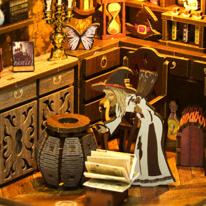 Magic Night DIY Book Nook Kit-Book Nook World