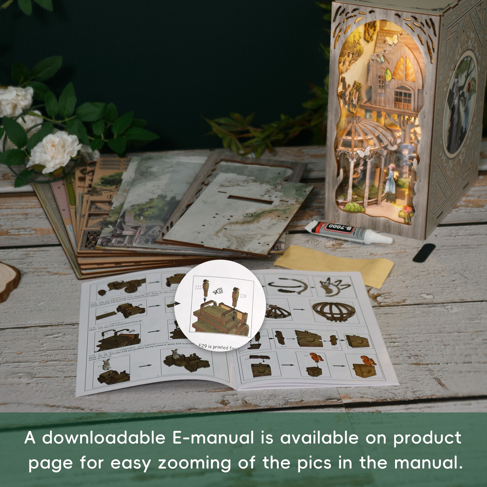 Dorothy's Journey DIY Book Nook Kit-Book Nook World