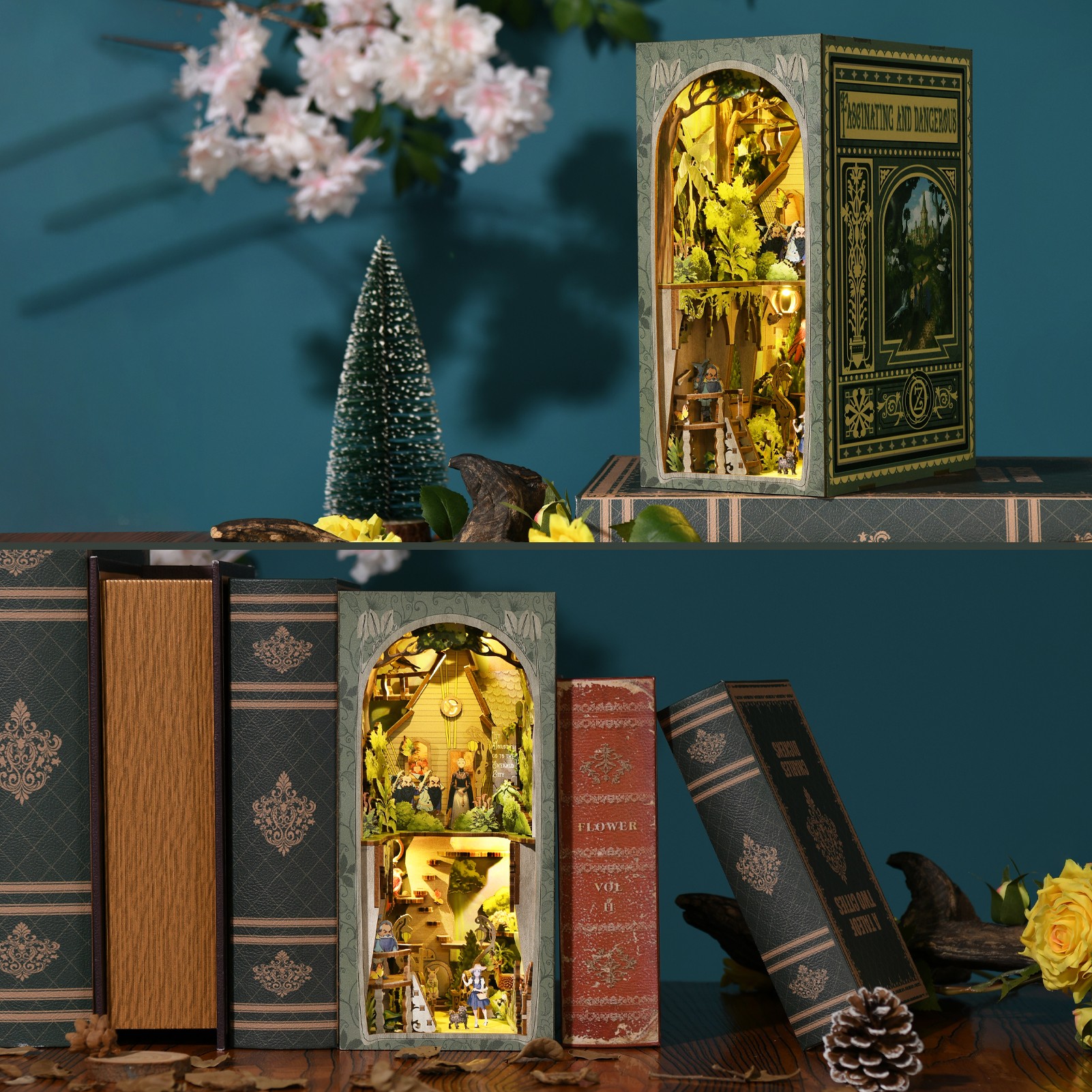 The Wizard of Oz DIY Book Nook Kit-Book Nook World