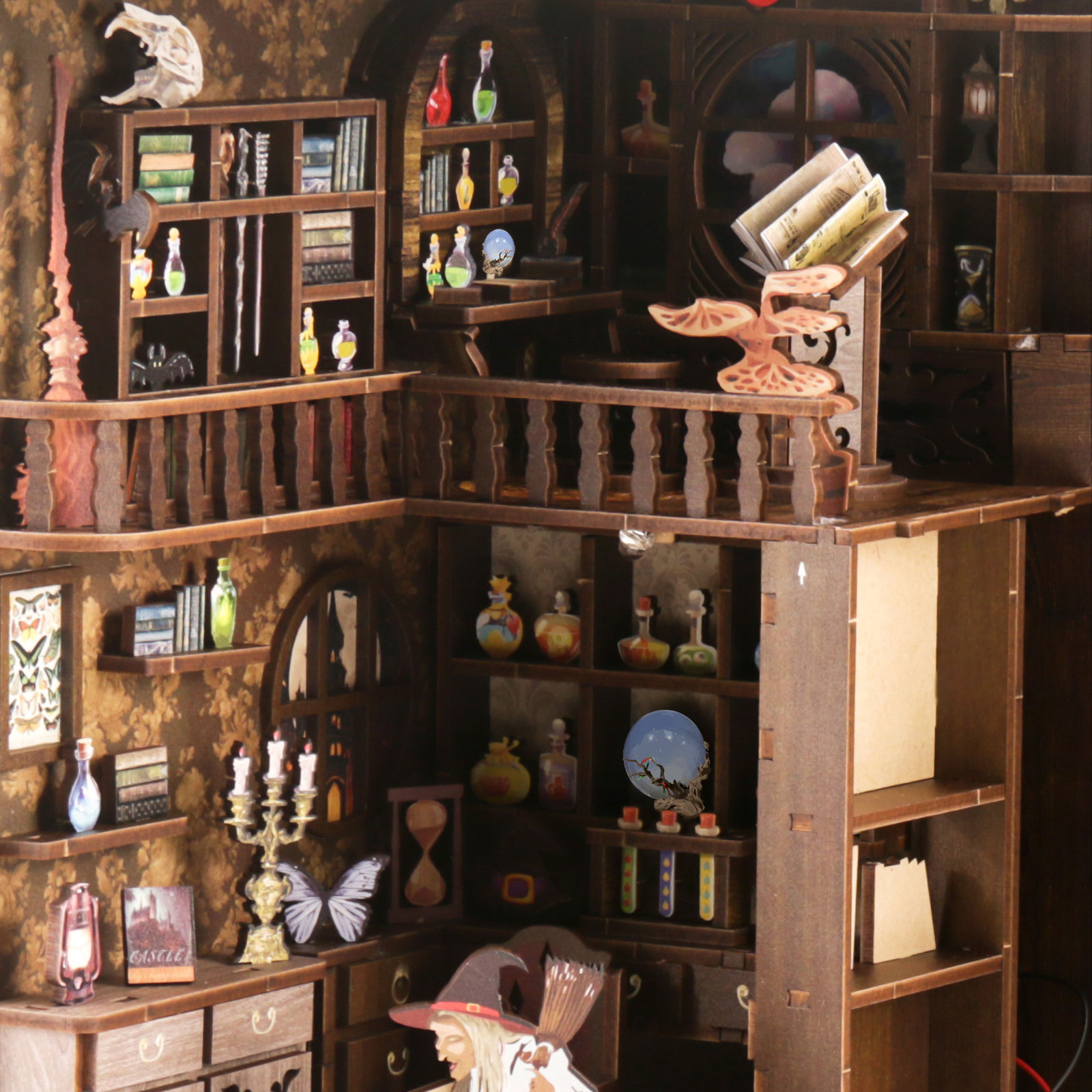 Magic Night DIY Book Nook Kit-Book Nook World