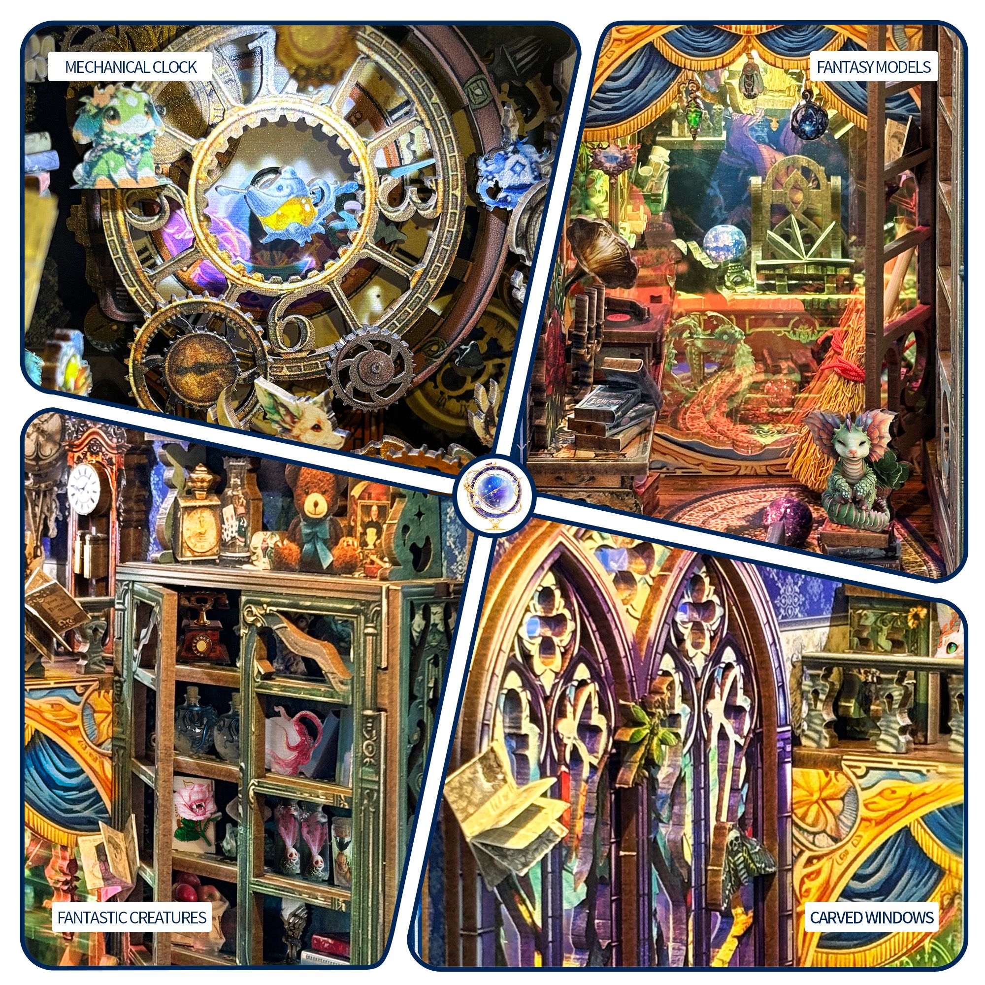 Fantasy Store DIY Book Nook Kit-Book Nook World