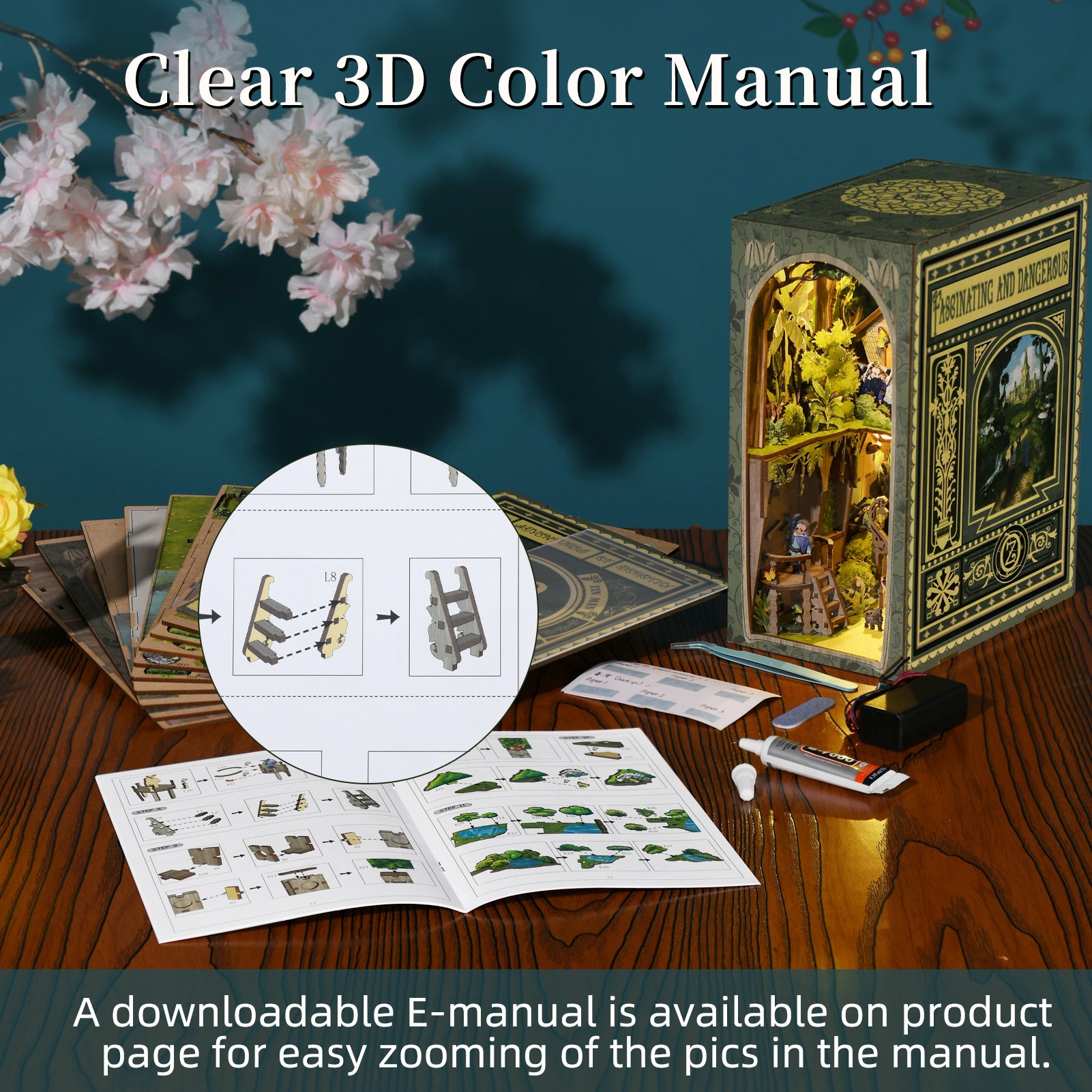 The Wizard of Oz DIY Book Nook Kit-Book Nook World